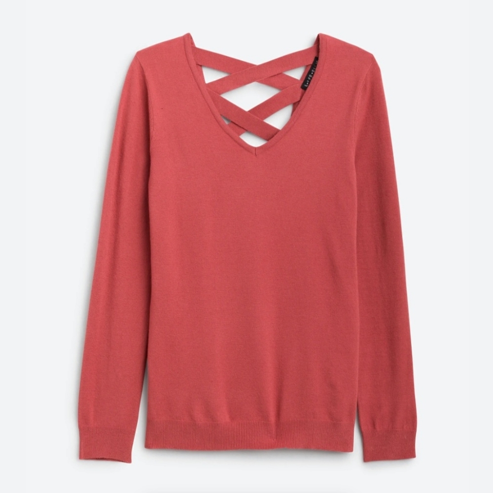 Coral sweater